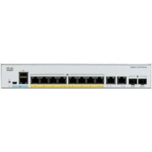 Cisco 1000-8P-E-2G-L — Коммутатор управляемый L2 8xGbE 2xSFP combo 20 Гбит/с PoE 67 Вт