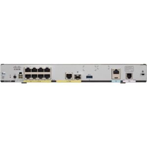 Cisco C1161X-8P — Маршрутизатор без Wi-Fi 8xLAN GbE 1xWAN GE 1xWAN GE/SFP 1xUSB 3.0