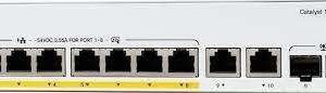 Cisco Catalyst 1200 (C1200-8FP-E-2G) — Коммутатор управляемый L3 8xGbE 2x combo RJ-45/SFP PoE 120 Вт