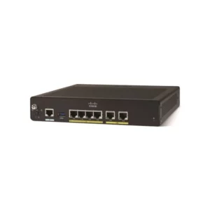 Маршрутизатор Cisco WAN 2 x 1 Гб/с, 1xLTE, LAN 4 x 1 Гб/с C921-4PLTEAU