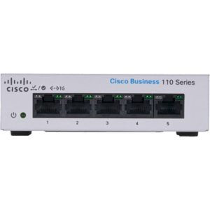 Cisco CBS110-5T-D-EU — Коммутатор неуправляемый 5xGbE 10 Гбит/с