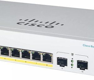 Cisco CBS220-8P-E-2G — Коммутатор Smart 8xGbE 2xSFP PoE 65 Вт
