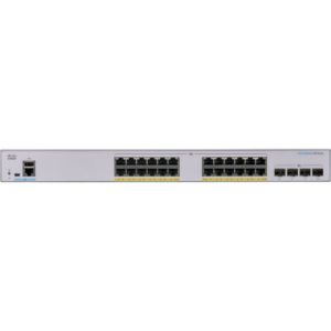 Cisco CBS250-24PP-4G-EU — Коммутатор управляемый L3 24xGbE 4xSFP 56 Гбит/с PoE бюджет PoE 100 Вт