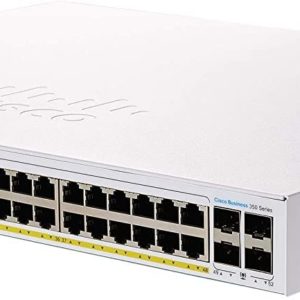 Cisco CBS350-48FP-4X-EU — Коммутатор управляемый L3 48xGbE 4xSFP+ 176 Гбит/с PoE бюджет PoE 740 Вт