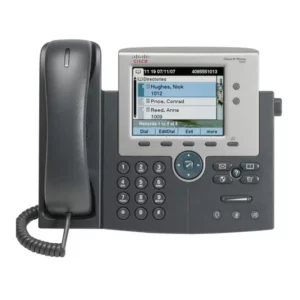 CP-7945G-BE Cisco IP телефон, 2 линии SIPSCCP, 2 x GE PoE, LCD 320х240 Color, гарнитура RJ-9