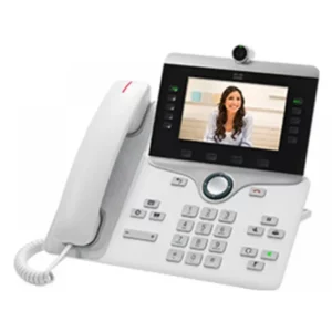 CP-8845-W-K9 Cisco IP видеотелефон, 5 линий, 2 x GE RJ-45, Color LCD 800х480, гарнитура RJ-9