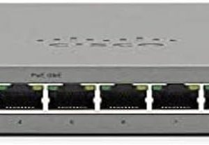 Cisco GS110-8P-HW-EU — Коммутатор управляемый L2 8 х GbE PoE 30 Вт