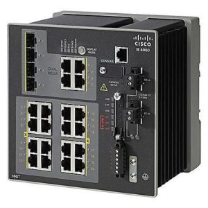 Cisco IE4000-8GT8GP4G-E — Промышленный коммутатор управляемый L2 8xGbE 8xGbE PoE 240 Вт 4xGbE RJ-45/SFP Network Essentials