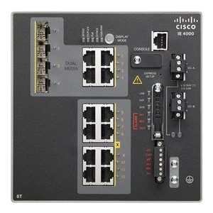 Cisco IE4000-8T4G-E — Промышленный коммутатор управляемый L2 8xFE 4xGbE RJ-45/SFP Network Essentials