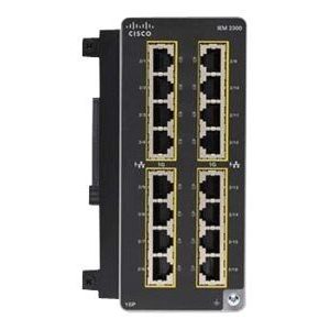 Cisco IEM-3300-16P= — Модуль расширения для промышленного коммутатора резервный 16xGbE PoE до 480 Вт