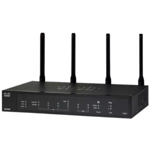 Cisco RV340W-E-K9-G5 — Маршрутизатор 4xLAN 10/100/1000 Base-T 2xWAN 10/100/1000 Base-T 2xUSB 802.11ac 2.4/5 ГГц VPN 4G