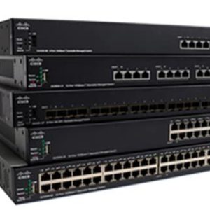 Cisco SG350X-24PV-K9-EU — Коммутатор управляемый L3 16xGbE 8x5 GbE 192 Гбит/с бюджет PoE 375 Вт