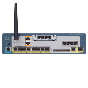 Телефонная станция на 16 пользователей, 8хFE PoE Ethernet, 4хFXS, 4хFXО Cisco UC520W-16U-4FXO-K9