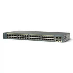 Коммутатор Cisco Catalyst, 48 x FE (PoE), 2 x GE, 2 x SFP, LAN Base WS-C2960-48PST-L-M